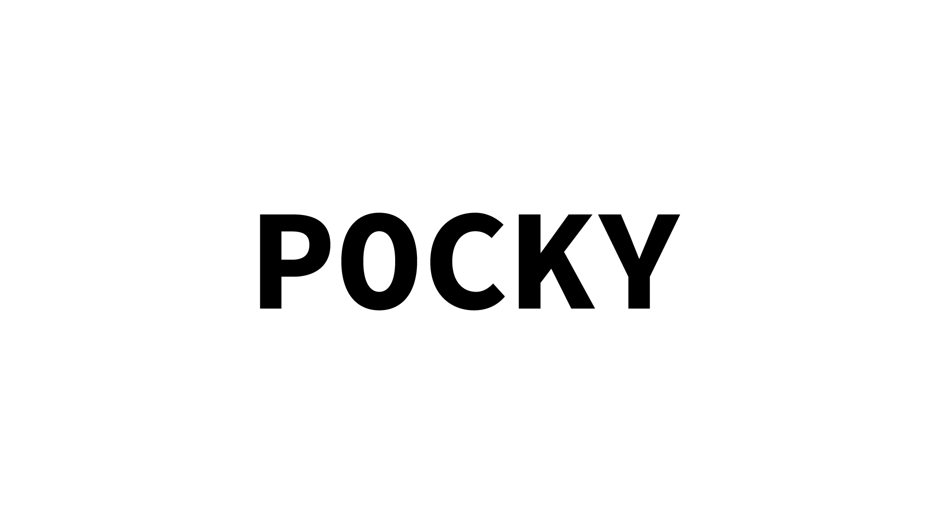 ポッキー 動画製作者のためのフリーフォント集 ゲーム実況フォント